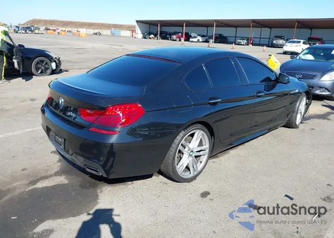 2015 BMW 650I Gran Coupe из США, поврежденный, VIN WBA6B2C57FD799149